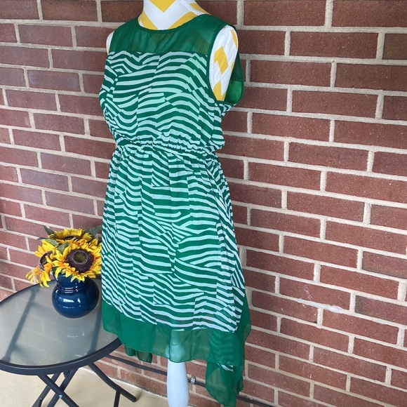 Silk Patterned Dress - Picture 2 of 14